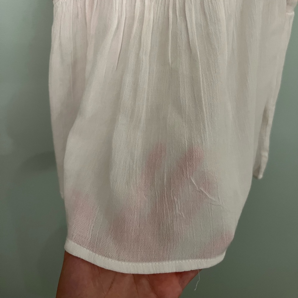 White patterned tank - Picture 4 of 7